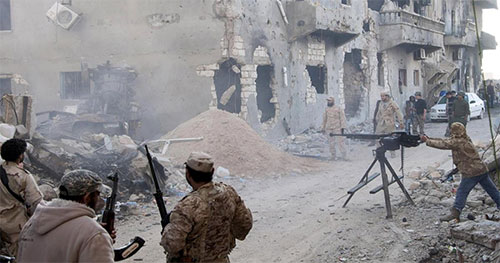 Las fuerzas de Hafter tratan de conquistar el centro de Bengasi